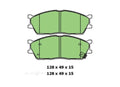 Brake Pad DB1805